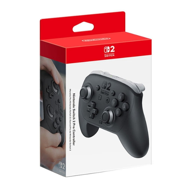 Control Nintendo Switch 2 Pro Controller con NFC Botón C y Sensores de Movimiento - 45496885861 - Negro