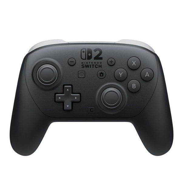 Control Nintendo Switch 2 Pro Controller con NFC Botón C y Sensores de Movimiento - 45496885861 - Negro