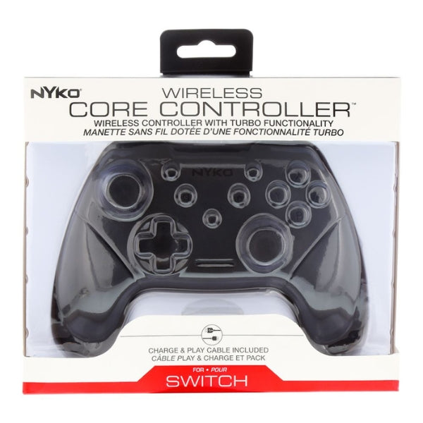 Control - Gaming - Wireless - Core - Controller - Inalámbrico - Bluetooth - Switch - Switch - Lite - Switch - OLED - Turbo - Dual - Motor - Vibration - 87235 - Negro