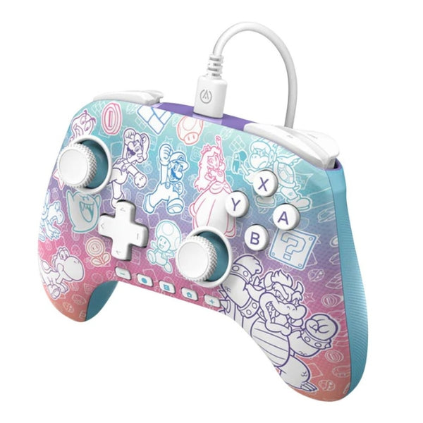 Controlador-Con-Cable-Advantage-para-Nintendo-Switch-2-Mushroom-Kingdom-NSGP0526-01-Color-Azul