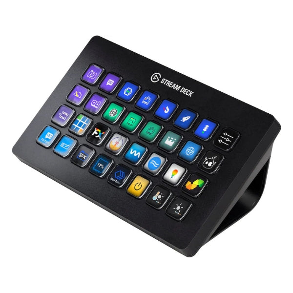 Controlador - Elgato - Stream Deck XL - 32 LCD Keys - Customizable - USB-C - Mac & PC Compatible - 10GAT9901 - Negro