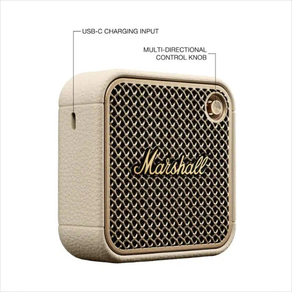 Corneta-portátil-Marshall-Willen-II-Bluetooth-resistente-al-agua-y-al-polvo-Crema