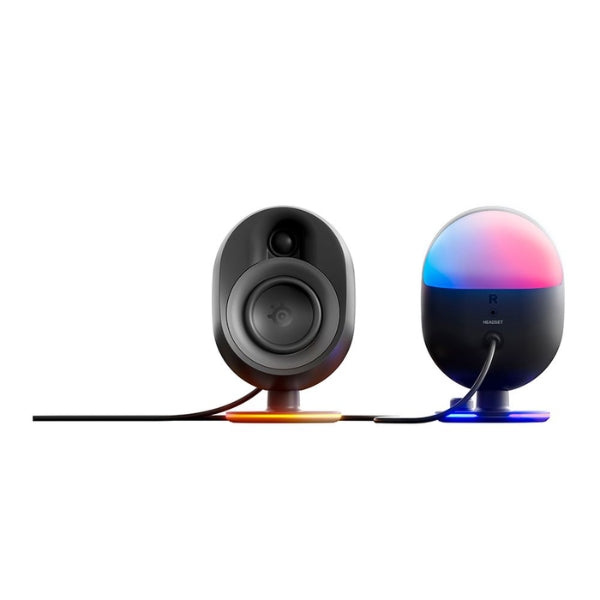 Cornetas - Gaming - SteelSeries - Arena - 7 - 2.1 - Channel - RGB - Bluetooth - Computer - Speakers - Subwoofer - 6.5 - Pulgadas - USB - 3.5mm - Spatial - Audio - 61541 - Negro