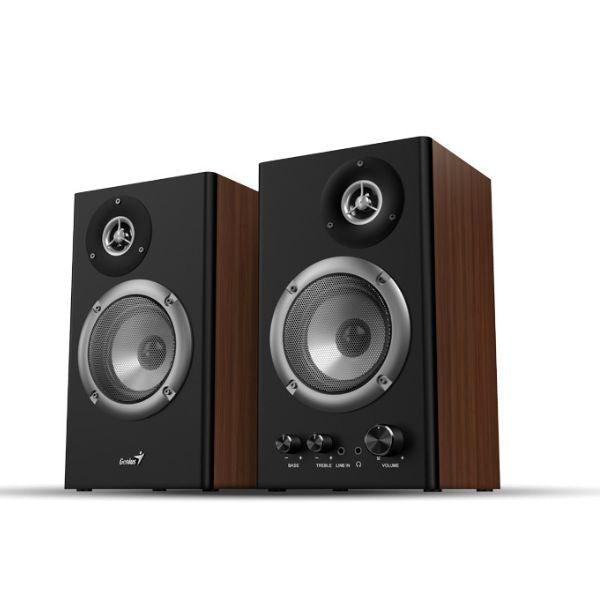 Cornetas-Genius-SP-HF1200B-Altavoz-de-36-Vatios-audio-3.5mm-RCA-to-3.5mm-Type-C-to-3.5mm-Color-Madera-front