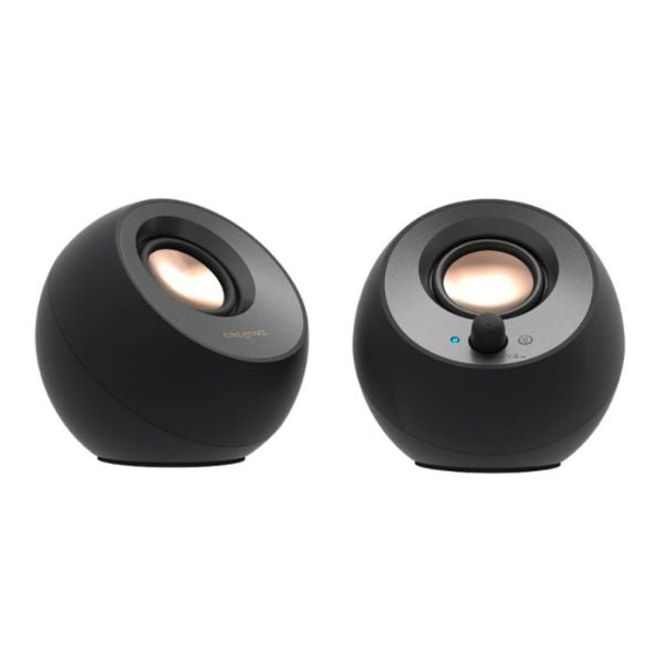 Cornetas para Computadora Creative Pebble V3 2.0 USB-C – Bluetooth 5.0 – Negro – 5MF1700AA001