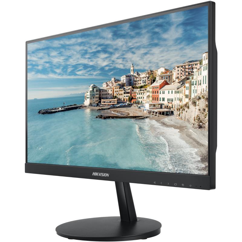 Monitor Hikvision - Ideal para Oficina y Hogar - Uso 24-7 - Entrada HDMI-VGA - Compatible con Montaje VESA - DS-D5022FN-