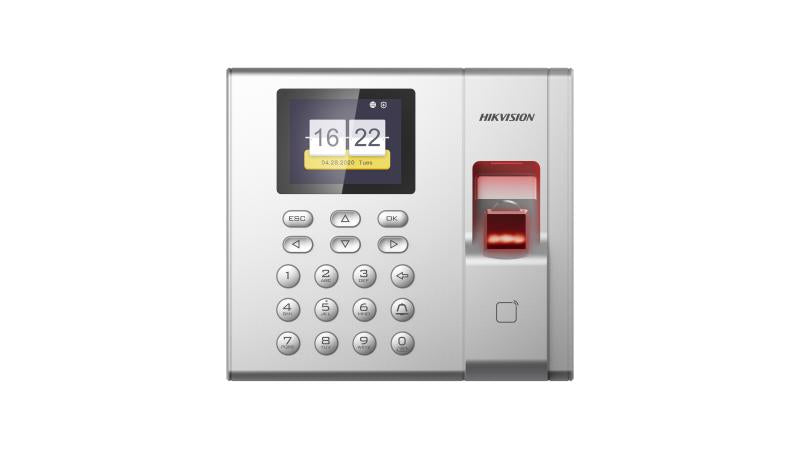 Control de Acceso Hikvision - Stand Alone - Lectura de Huella y de Tarjetas Mifare - DS-K1T8003MF