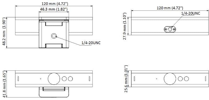 Audio y Video Hikvision - Cámara Web 4K Para Salas de Juntas Medianas - Gran Angular - Micrófono Integrado - Fácil de In