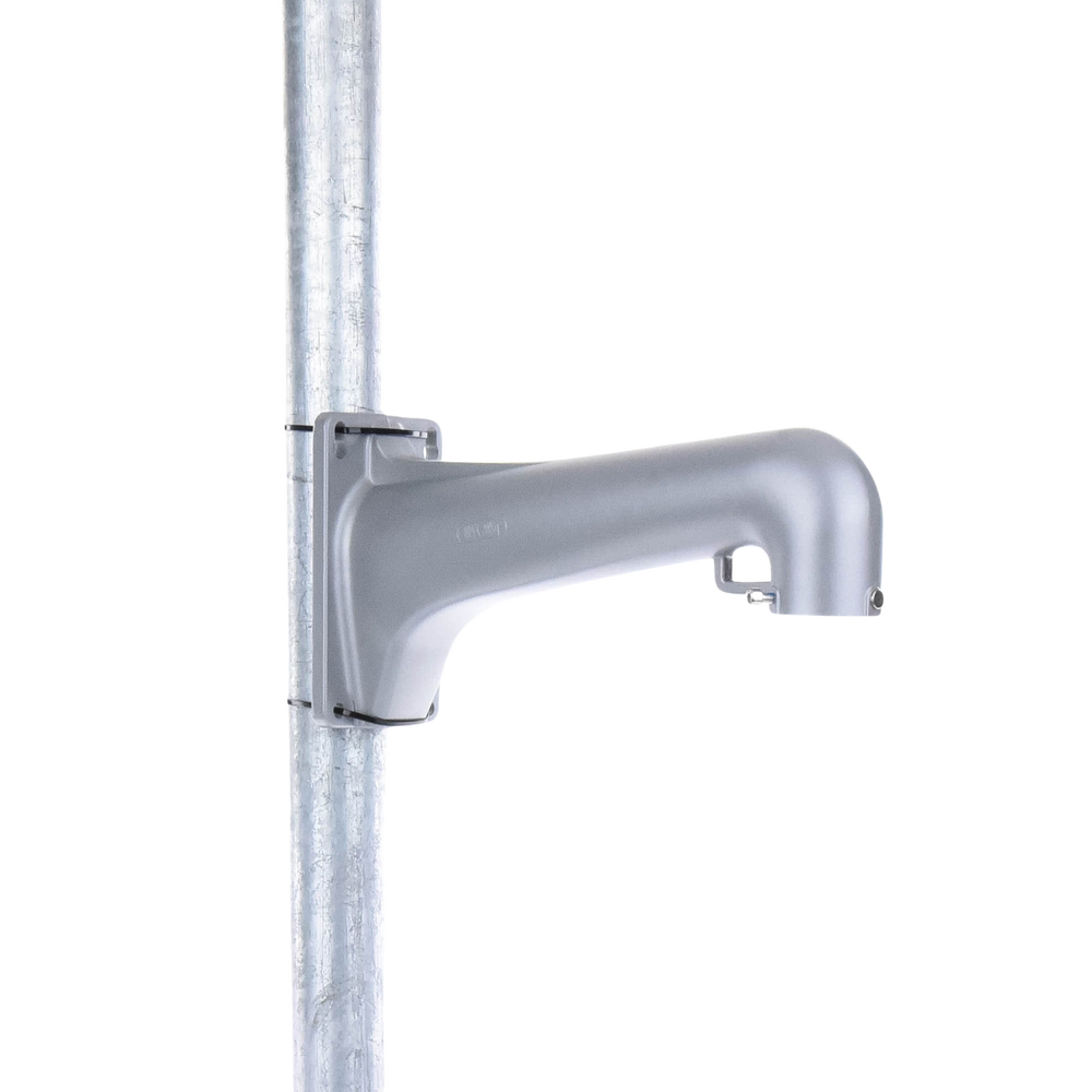 Accesorio de Vigilancia Hikvision - Montaje Vertical de Pared - Color Plata - Exterior - DS-1603ZJ-P
