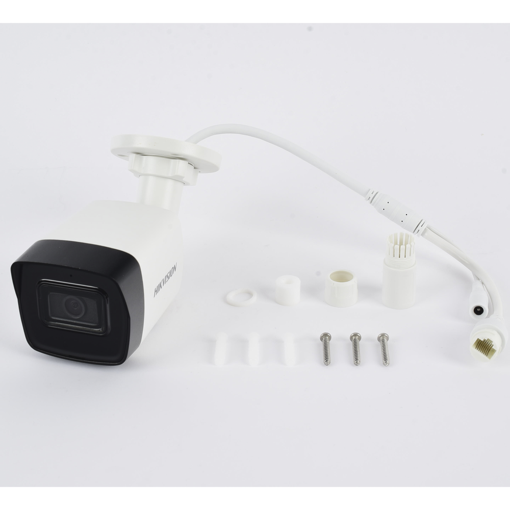 Cámara de Seguridad Hikvision - Bala IP 2 Megapixel - ACUSENSE Lite (Detección de Movimiento) - Lente 2.8 mm - 30 mts IR