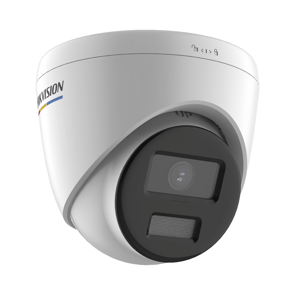 Cámara de Seguridad Hikvision - Turret IP 4 Megapixel - Imagen a Color 24 - 7 - PoE - DS-2CD1347G0-L(C)