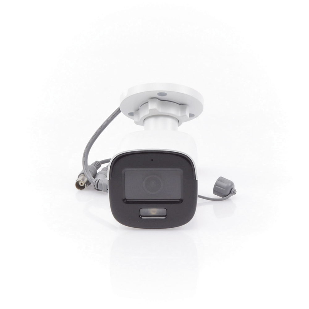 Cámara de Seguridad Hikvision - Bala TURBOHD 2 Megapixel - Imagen a color 24 - 7 - Lente 2.8 mm - DS-2CE10DF0T-FS