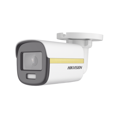 Cámara de Seguridad Hikvision - Bala TURBOHD 4K - Imagen a color 24 - 7 - Lente 2.8 mm - DS-2CE10UF3T-E