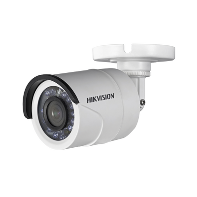Cámara de Seguridad Hikvision - Bala TURBO 1080p - Gran Angular 106° - Lente 2.8 mm - 25 mts Smart IR - DS-2CE16D0T-IRF(