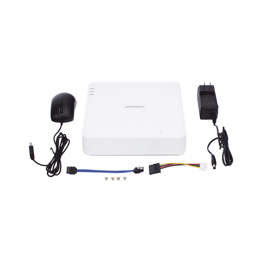 DVR Hikvision - Audio por Coaxial - Codificación de Hasta 1080p Lite a 30 fps - H.265 Pro+ - H.265 Pro - DS-7104HGHI-M1(