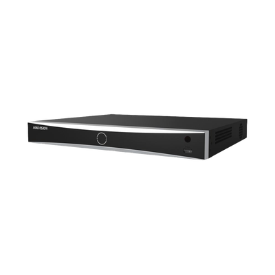 NVR Hikvision - 8 canales IP - 8 Puertos PoE+ - AcuSense (Evita Falsas Alarmas) - Reconocimiento Facial - DS-7608NXI-K2/