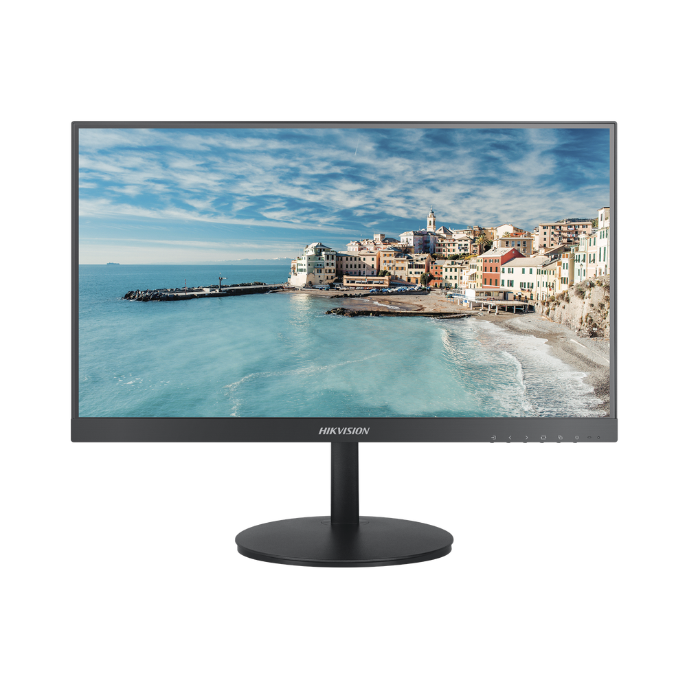 Monitor Hikvision - Ideal para Oficina y Hogar - Uso 24-7 - Entrada HDMI-VGA - Compatible con Montaje VESA - DS-D5022FN-
