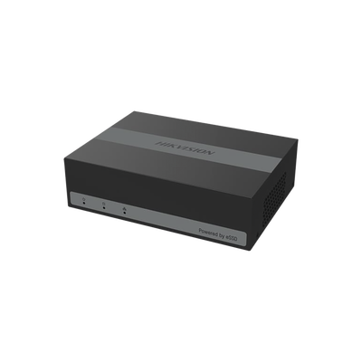 DVR Hikvision - 8 Canales TURBOHD + 2 Canal IP - Disco Duro eSSD Incluido (960 GB) - H.265+ - ACUSENSE Lite - DS-E08HGHI