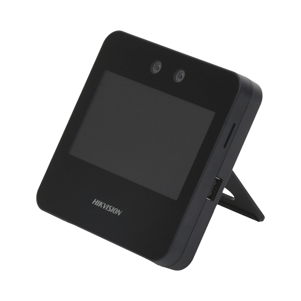 Control de Acceso Hikvision - Terminal WiFi - 1500 Rostros y 3,000 tarjetas - Lee códigos QR - Videoportero - DS-K1T343M