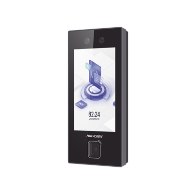 Control de Acceso Hikvision - Terminal Facial Min Moe WiFi - Stand Alone - Lector de QRs Físico de Alta Velocidad - 3000