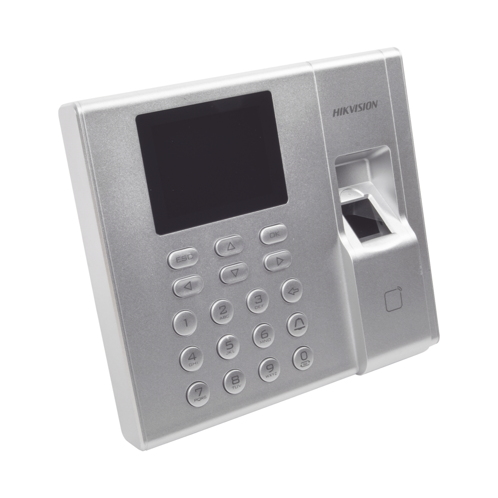 Control de Acceso Hikvision - Lectura de Huella y de Tarjetas EM - Soporta hasta 1000 Huellas - Relevador para Chapa - S