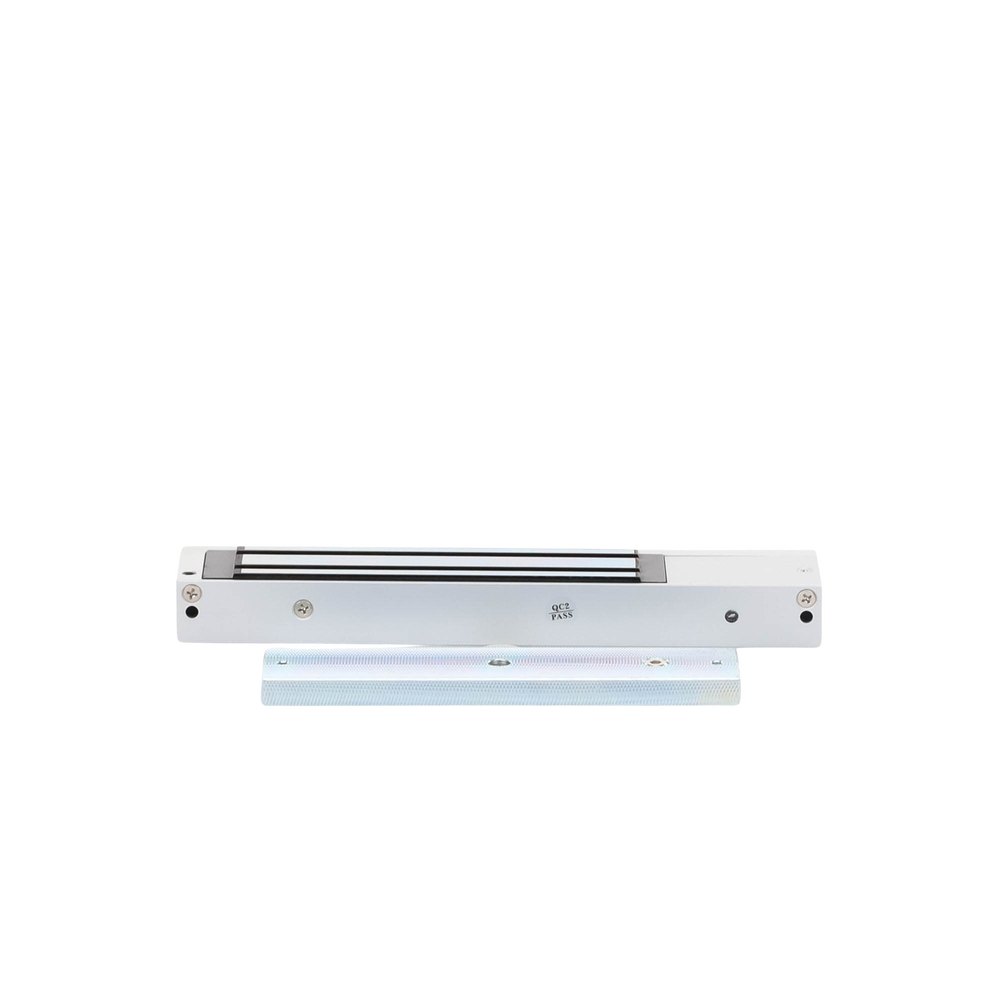 Control de Acceso Hikvision - Chapa Magnética de 600 Lbs (272 Kg) - Montaje en Puerta Normal o de Vidrio - Certificado C