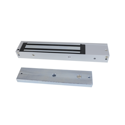 Control de Acceso Hikvision - Chapa Magnética de 600 Lbs (272 Kg) - Montaje en Puerta Normal o de Vidrio - Certificado C