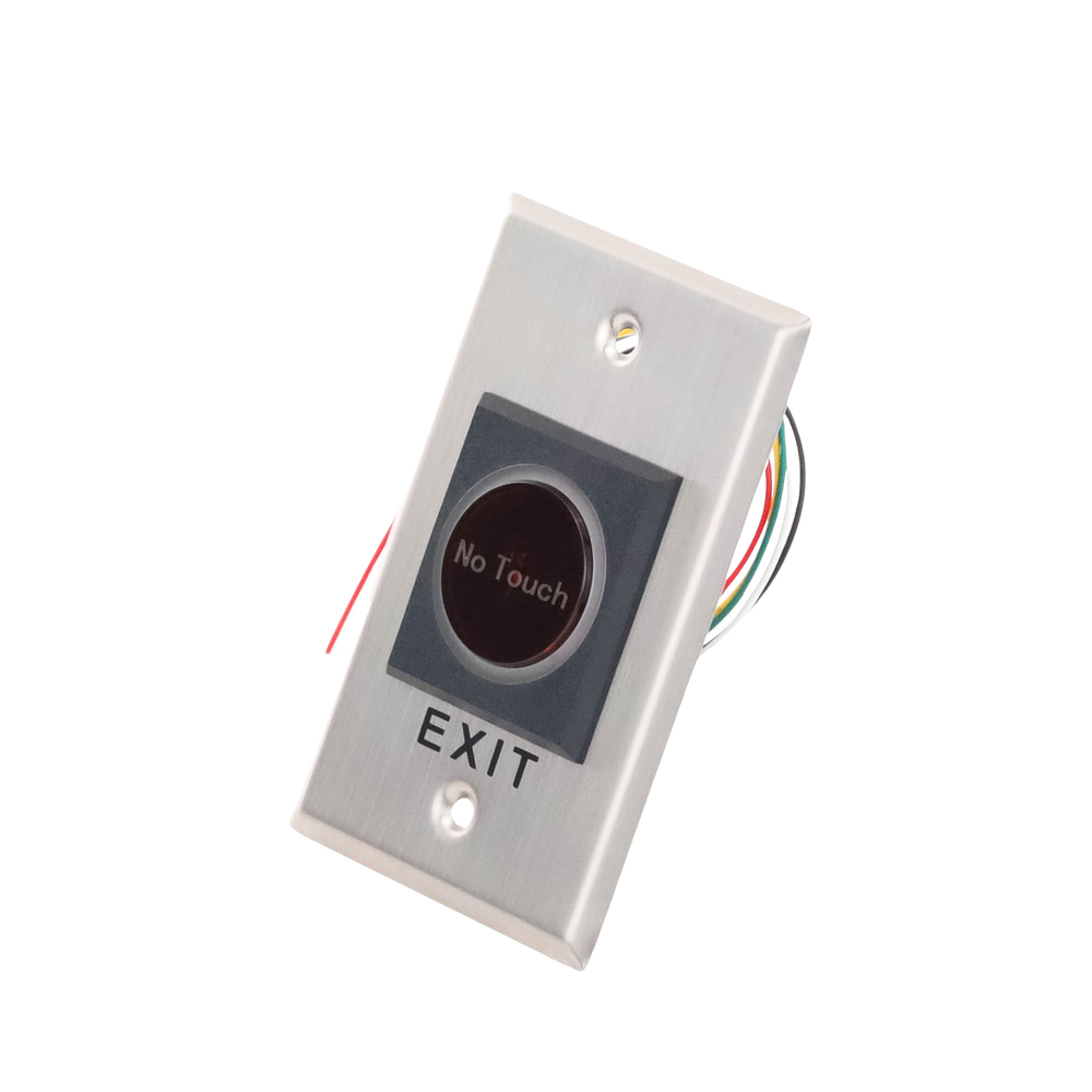 Control de Acceso Hikvision - BOTON SIN CONTACTO CON ARO ILUMINADO - DS-K7P07