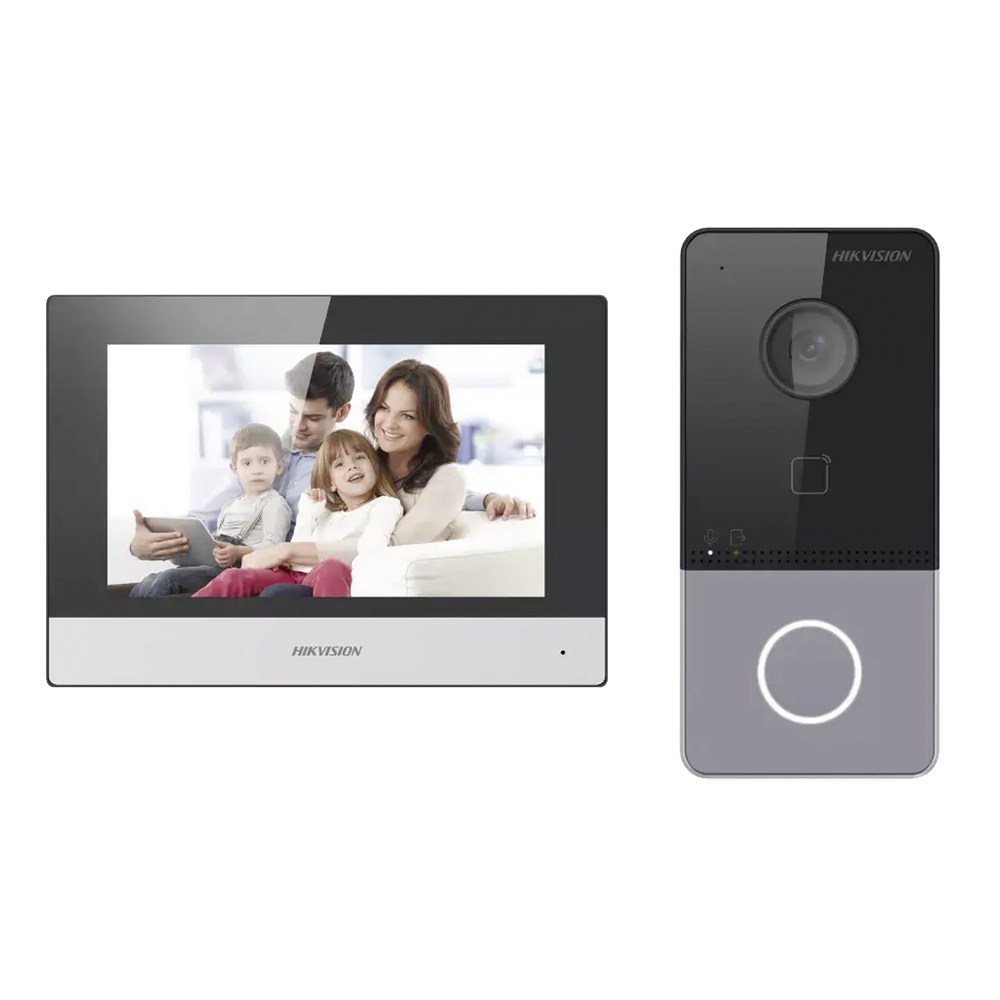 Videoportero Hikvision - Frente de calle IP65 - Soporta PoE Estándar - DSKIS603P(C)