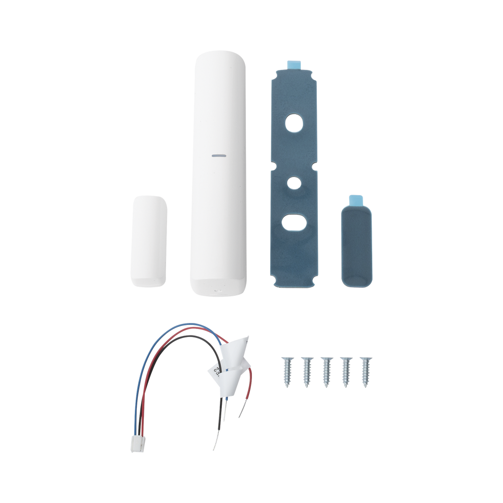Sensor de Seguridad Hikvision - 3 en 1 - Soporta 2 Zonas Cableadas - DS-PDMC-EG2-WB
