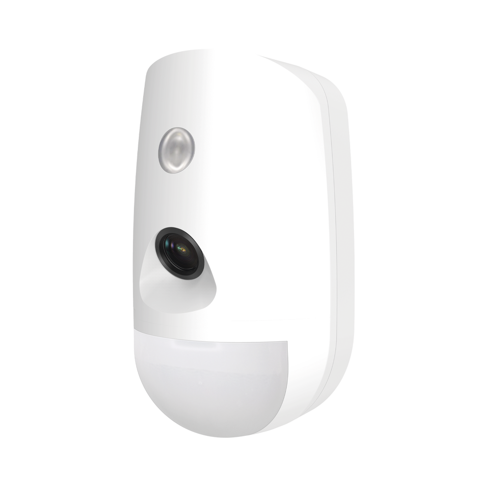 Sensor de Seguridad Hikvision - (AX PRO) CÁMARA Inalámbrica + PIR - 6 Años de Batería - Inmunidad a Mascotas - Rango de