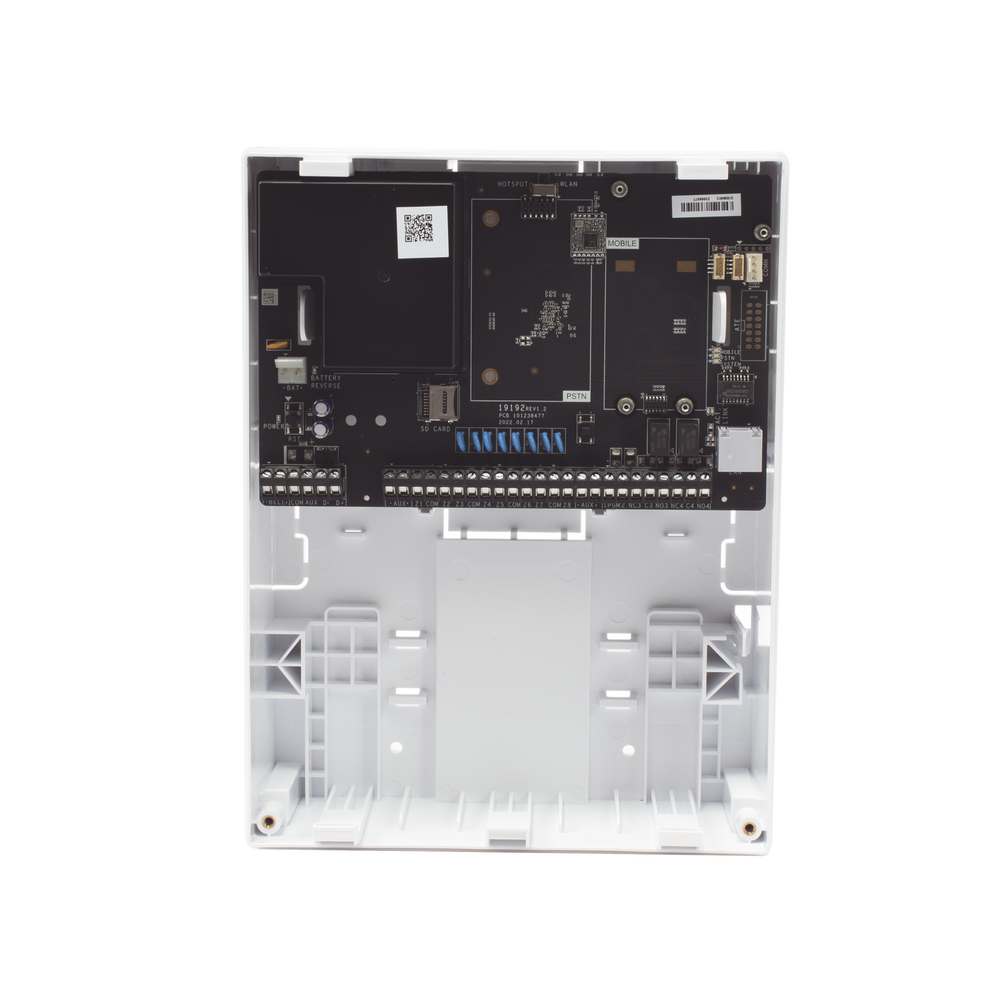 Alarma Hikvision - Panel de Alarma AX Hybrid Pro de 64 zonas - 8 Zonas Cableadas Directas al Panel - 56 Zonas Expandible