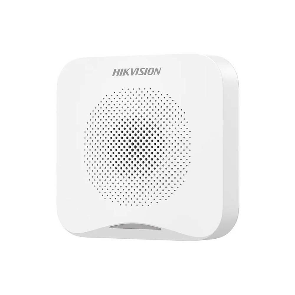 Sirena Hikvision - (AX HOME) Sirena Inalámbrica Interior - Alerta Ajustable entre 80 a 95dB - Roja - DSPS201WB/RED