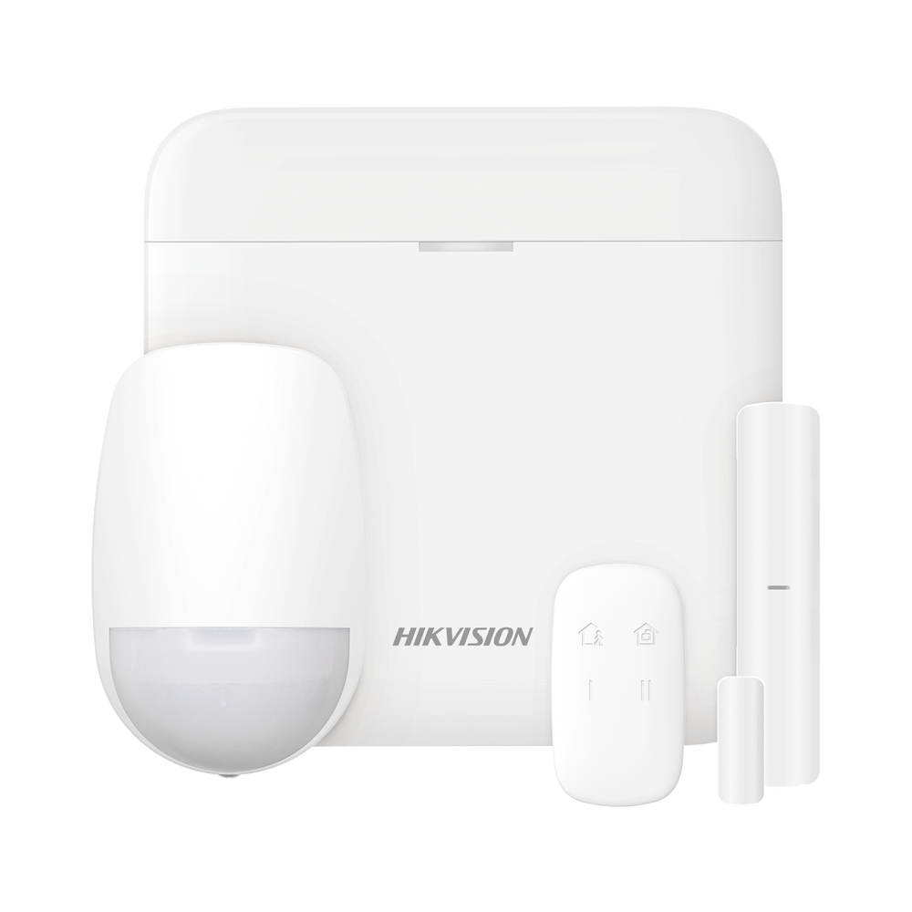 Alarma Hikvision - Soporta 48 Zonas - Wi-Fi y Ethernet - Incluye Batería de respaldo - Compatible con los Accesorios AX