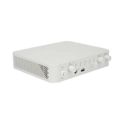 Audio y Video Hikvision - Amplificador - 2 Canales - 60W - Bluetooth - DS-QAE0A60G1-VB