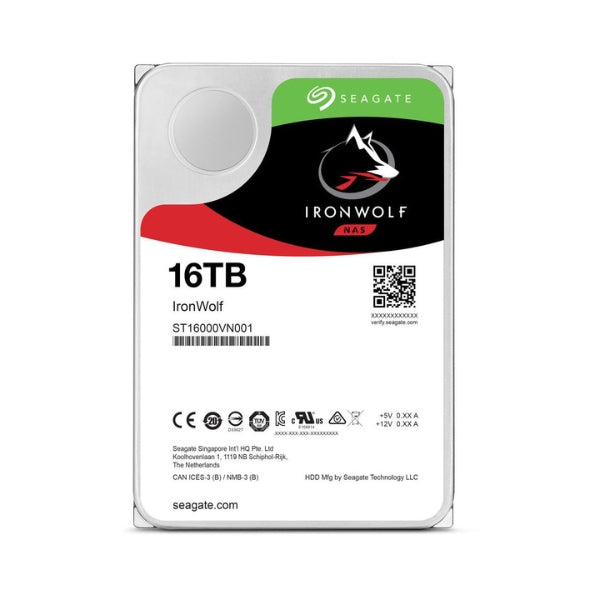 Disco-Duro-HDD-Seagate-IronWolf-16TB-7200-RPM-Cache-256MB-SATA-III-6Gbs-3,5