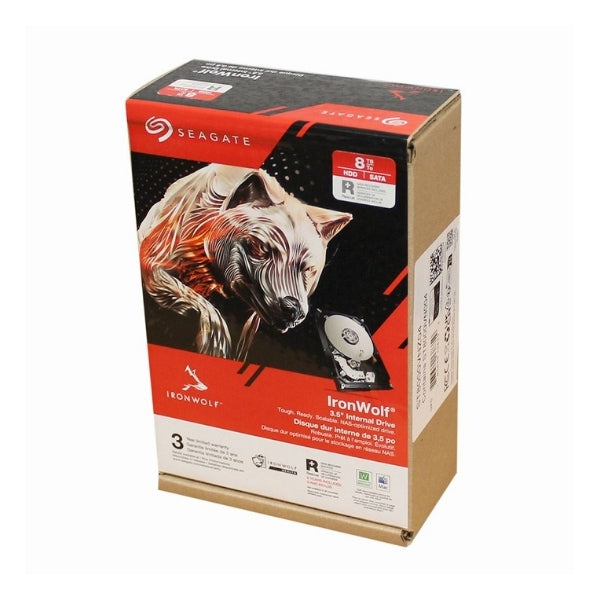 Disco-Duro-HDD-Seagate-Ironwolf-8TB-7200-RPM-SATA-III-6Gbs-256MB-caché-Internal-NAS-CMR-3,5