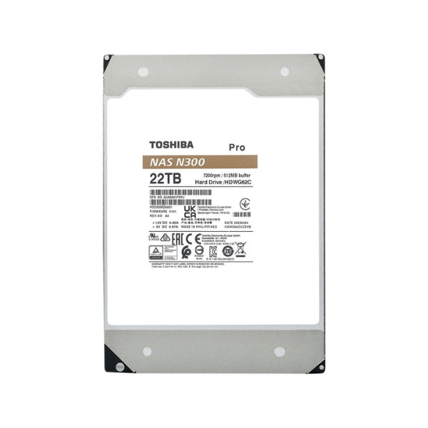 Disco-Duro-HDD-Toshiba-N300-PRO-22TB-7200-RPM-Cache-512MB-SATA-III-6Gbs-3,5