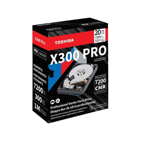Disco-Duro-HDD-Toshiba-X300-PRO-20TB-7200-RPM-Cache-512MB-SATA-III-6Gbs-3,5