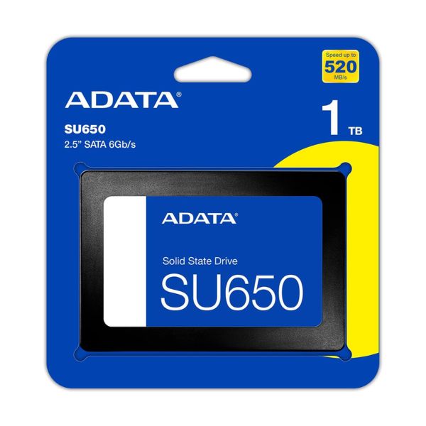 Disco Duro SSD ADATA Ultimate SU650 1TB SATA III 2.5" ASU650SS-1TT-R