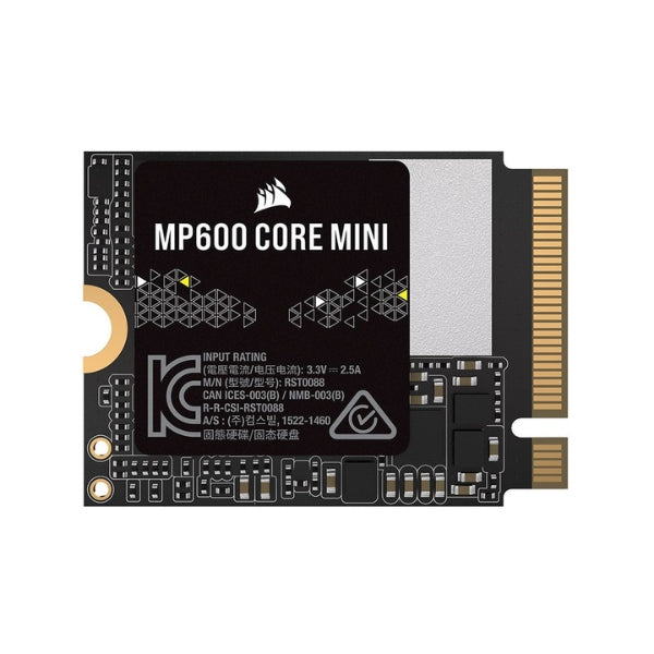 Disco-Duro-SSD-Corsair-MP600-CORE-MINI-2TB-3D-QLC-NAND-PCIe-Gen-4x4-NVMe-M,2-2230