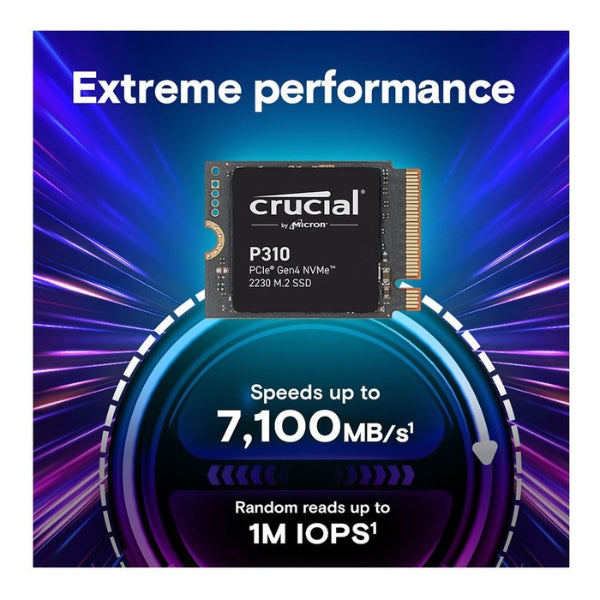 Disco-Duro-SSD-Crucial-P310-2TB-232L-3D-TLC-NAND-PCIe-Gen-4x4-NVMe-M,2-2230