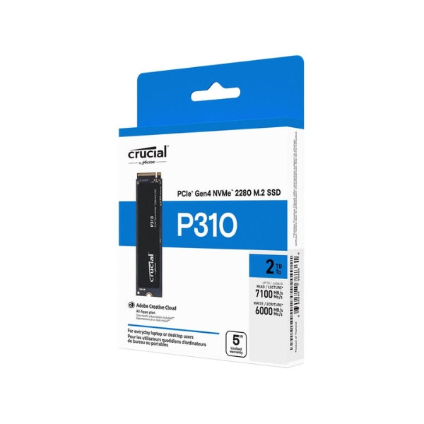 Disco-Duro-SSD-Crucial-P310-2TB-232L-Micron-QLC-NAND-PCIe-Gen-4x4-NVMe-M-2