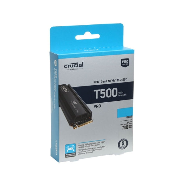 Disco-Duro-SSD-Crucial-T500-1TB-TLC-NAND-PCIe-Gen-4-x4-NVMe-M,2-con-Heatsink