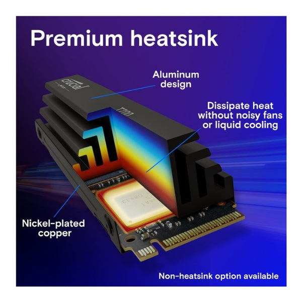 Disco-Duro-SSD-Crucial-T700-2TB-TLC-NAND-PCIe-Gen-5-x4-NVMe-M,2-con-Heatsink