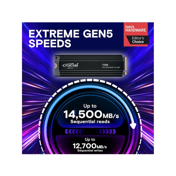 Disco-Duro-SSD-Crucial-T705-2-TB-Micron-232L-TLC-NAND-PCIe-Gen-5-x4-NVMe-M,2-Internal-SSD-with-Heatsink