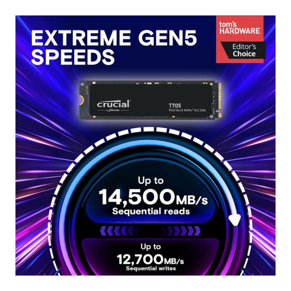 Disco-Duro-SSD-Crucial-T705-2-TB-Micron-232L-TLC-NAND-PCIe-Gen-5-x4-NVMe-M,2-Internal-SSD