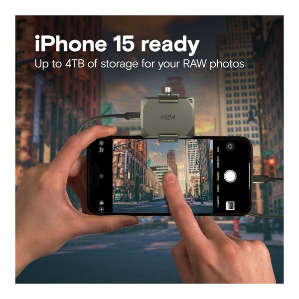 Disco-Duro-SSD-Crucial-X9-Pro-1TB-USB-3,2-Gen-2-Type-C-Externo-Silver