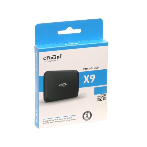 Disco-Duro-SSD-Externo-Crucial-X9-2TB-USB-3,2-Gen-2