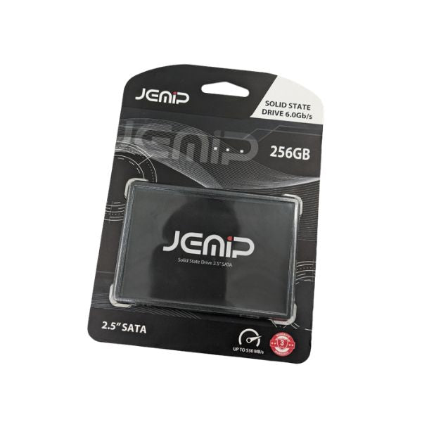 Disco Duro SSD JEMIP BASIC 256GB SATA III 2.5″ (EMPAQUE RETAIL)
